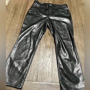 Gap Jeans | Gap High Rise
Faux-Leather Vintage Slim...  size 14 R (32)